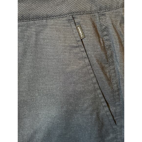 O'Neill Men's Shorts Dark Blue Light Check Pattern Size 33 Summer Beach Casual - Picture 6 of 12